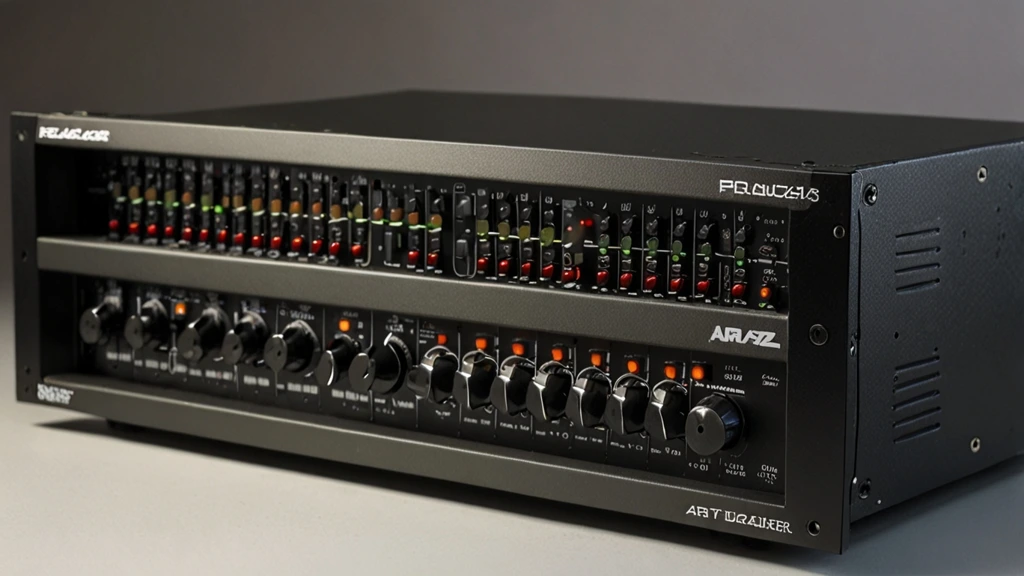 review art 442 400 series dual 15 band equalizer​