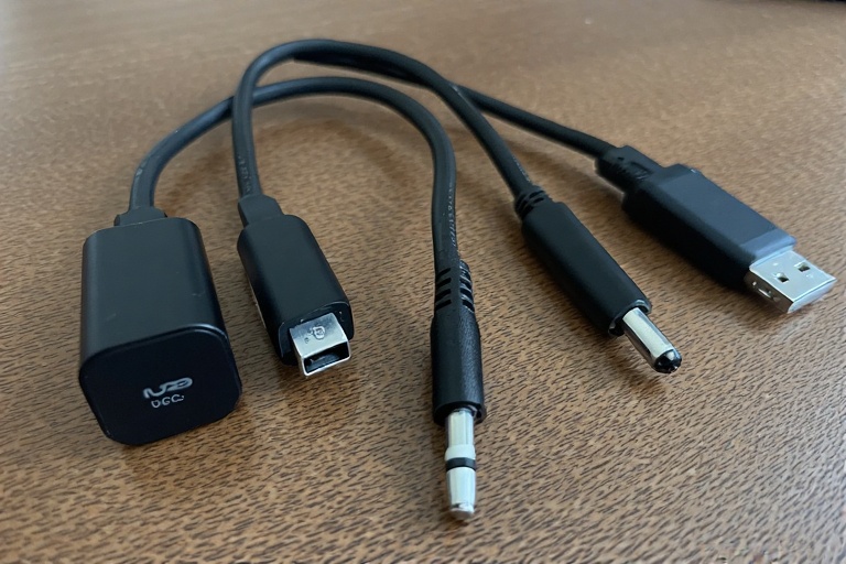 AUX to USB-C adapters